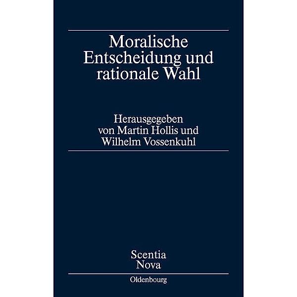 Moralische Entscheidung und rationale Wahl / Jahrbuch des Dokumentationsarchivs des österreichischen Widerstandes