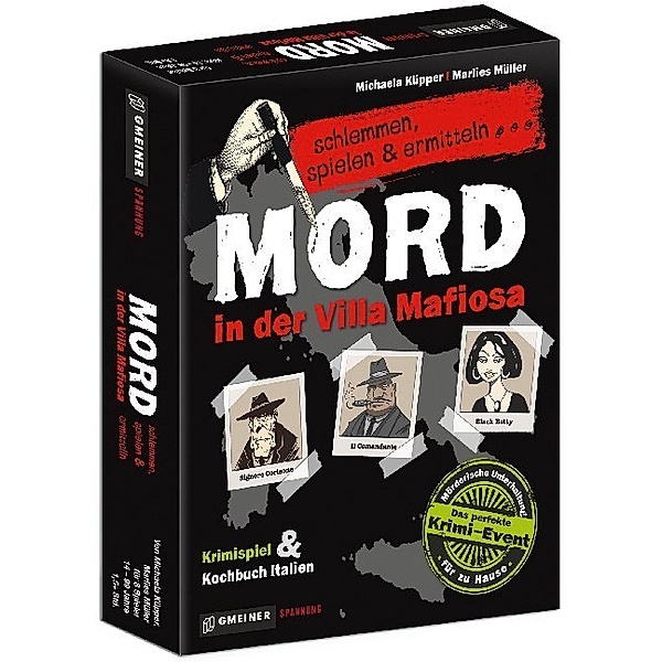 Gmeiner-Verlag Mord in der Villa Mafiosa (Spiel), Michaela Küpper, Marlies Müller