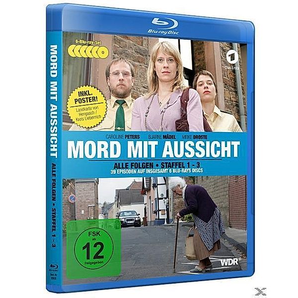 Mord mit Aussicht - Staffel 1-3 inkl. Landkarte von Hengasch/Kreis Liebernich als A2-Poster