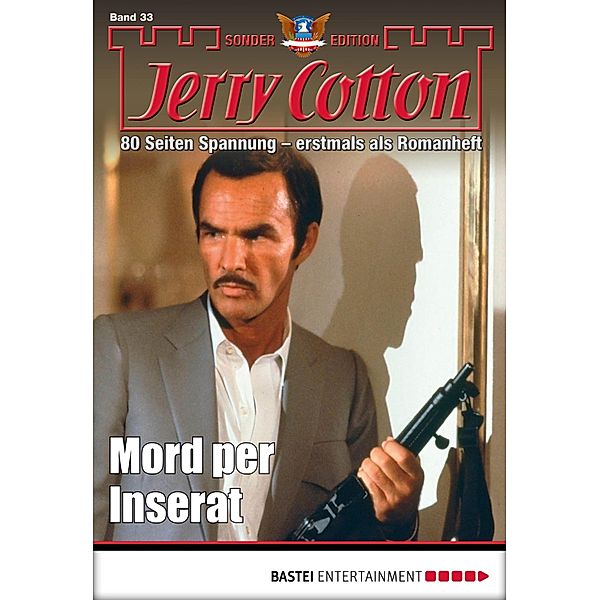 Mord per Inserat / Jerry Cotton Sonder-Edition Bd.33, Jerry Cotton