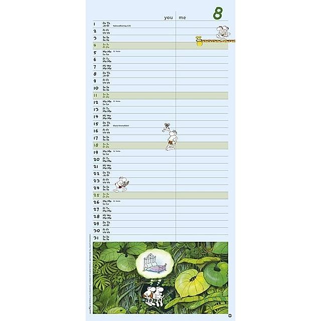 Mordillo Planer für 2 2019 - Kalender bei Weltbild.de bestellen