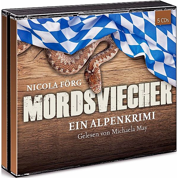 Mordsviecher - Ein Alpenkrimi, 5 CDs, Nicola Förg