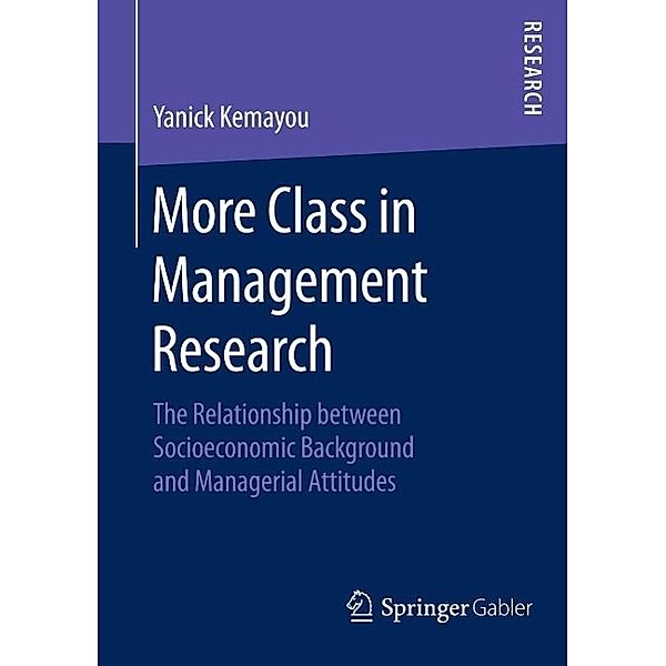 More Class in Management Research, Yanick Kemayou