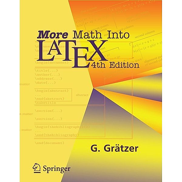 More Math Into LaTeX, George Grätzer