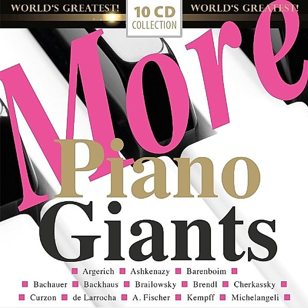 More Piano Giants, Diverse Interpreten