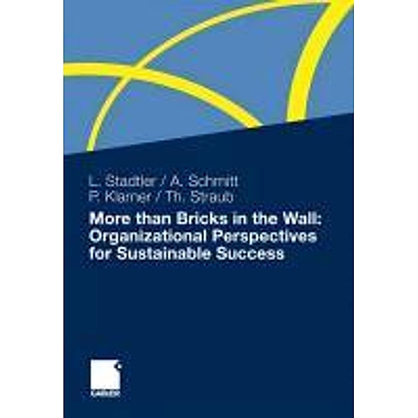 More than Bricks in the Wall: Organizational Perspectives for Sustainable Success, Thomas Straub, Achim Schmitt, Patricia Klarner, Lea Stadtler