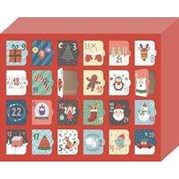 Morgen kommt der Weihnachtsmann! - Ein Adventskalender für Kinder zum Selbstbefüllen