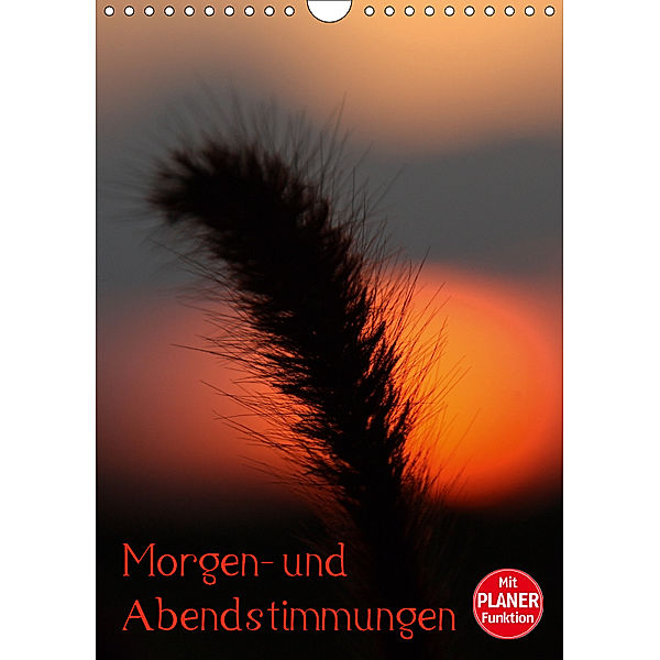 Morgen- und Abendstimmungen (Wandkalender 2019 DIN A4 hoch), Arno Klatt