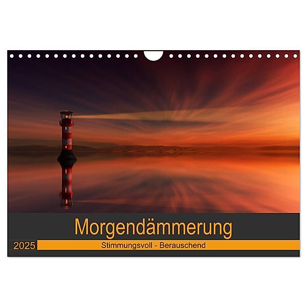 Morgendämmerung (Wandkalender 2025 DIN A4 quer), CALVENDO Monatskalender, Calvendo, Horst Eisele