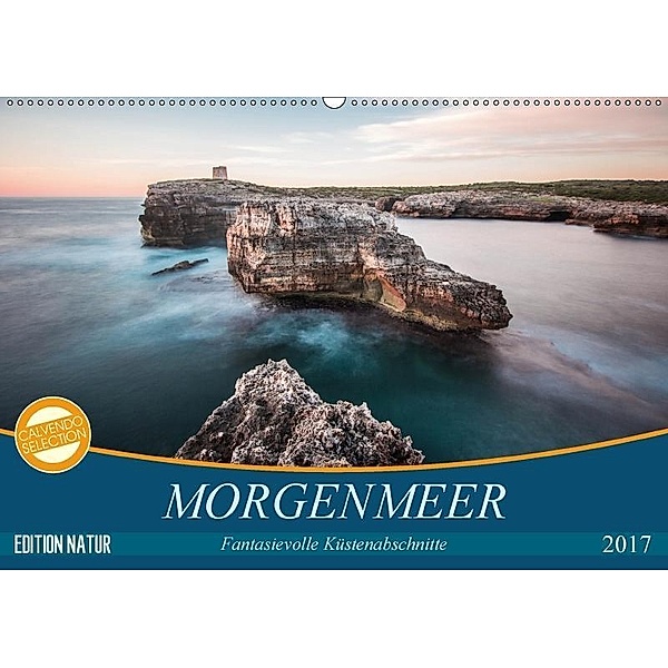 MORGENMEER - Fantasievolle Küstenabschnitte (Wandkalender 2017 DIN A2 quer), Niko Korte