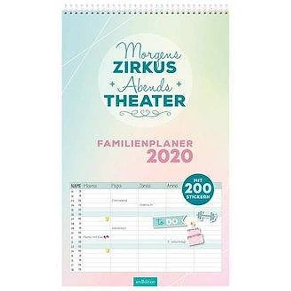 Morgens Zirkus, abends Theater! Familienplaner 2020