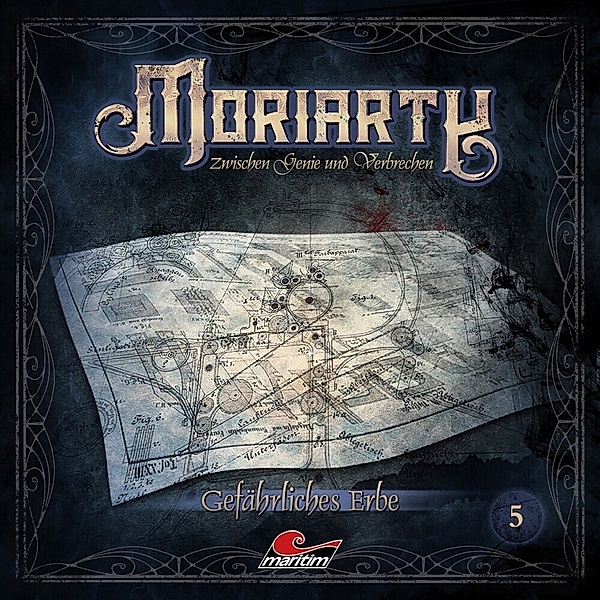 Moriarty - Gefährliches Erbe,Audio-CD, Moriarty-Zwischen Genie Und Verbrechen