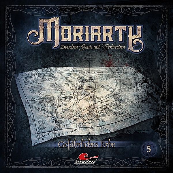 Moriarty - Gefährliches Erbe,Audio-CD, Moriarty-Zwischen Genie Und Verbrechen