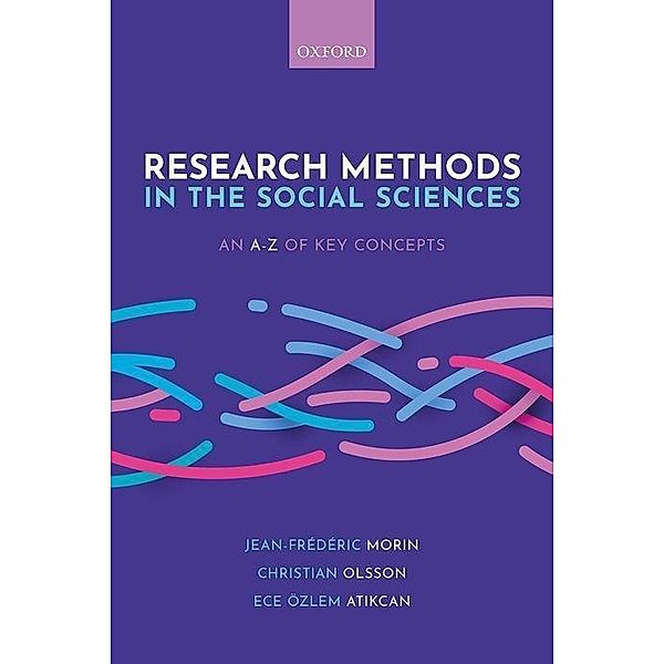 Morin, J: Research Methods in the Social Sciences: An A-Z of, Jean-Frederic Morin, Christian Olsson, Ece Ozlem Atikcan