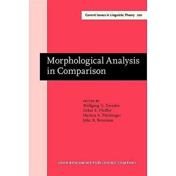 Morphological Analysis in Comparison