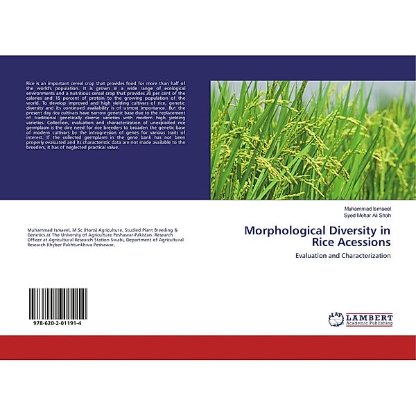 Morphological Diversity in Rice Acessions, Muhammad Ismaeel, Syed Mehar Ali Shah