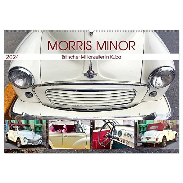 Morris Minor - Britischer Millionseller in Kuba (Wandkalender 2024 DIN A2 quer), CALVENDO Monatskalender, Henning von Löwis of Menar