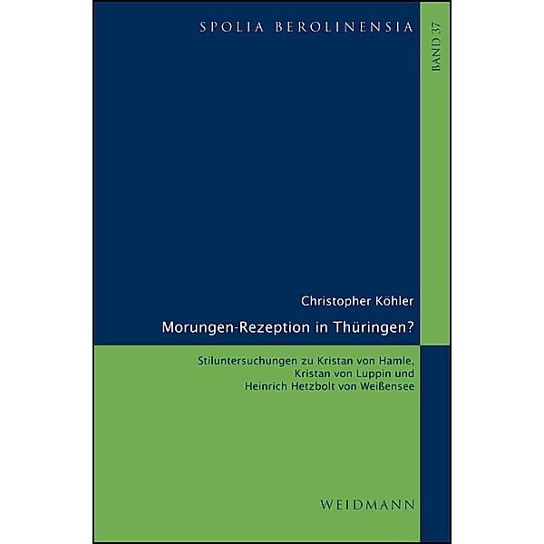 Morungen-Rezeption in Thüringen?, Christopher Köhler