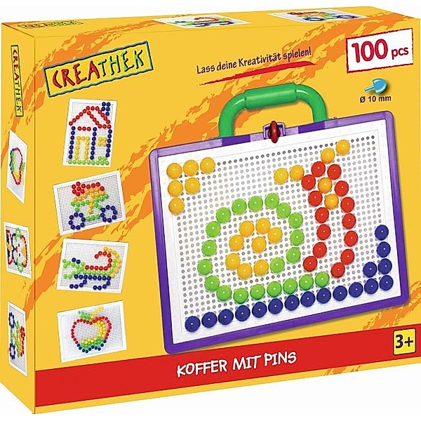 Creathek Mosaik-Set TAFEL mit 100 Pins