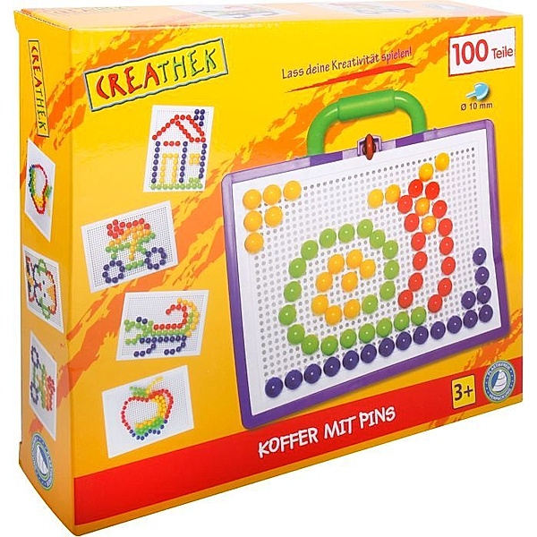 Creathek Mosaik-Set TAFEL mit 100 Pins