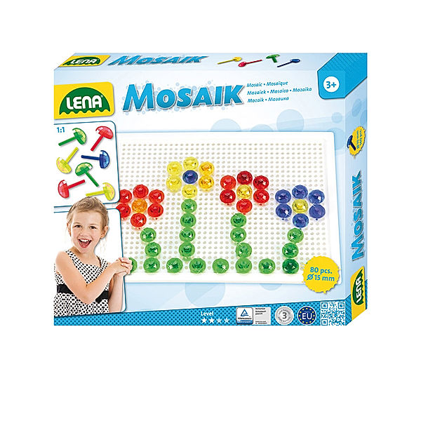 LENA® Mosaik Set transparent 15mm