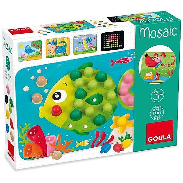 Jumbo Spiele, Goula Mosaik Tiere (Kinderspiel)