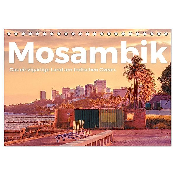 Mosambik - Das einzigartige Land am Indischen Ozean. (Tischkalender 2024 DIN A5 quer), CALVENDO Monatskalender, M. Scott