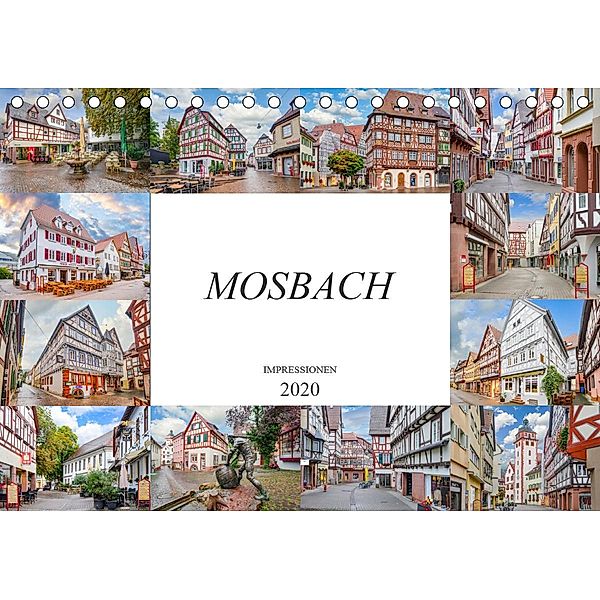 Mosbach Impressionen (Tischkalender 2020 DIN A5 quer), Dirk Meutzner
