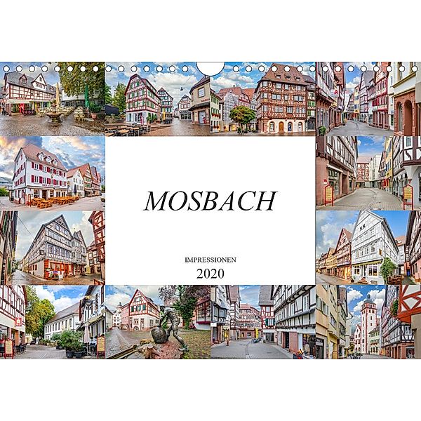 Mosbach Impressionen (Wandkalender 2020 DIN A4 quer), Dirk Meutzner