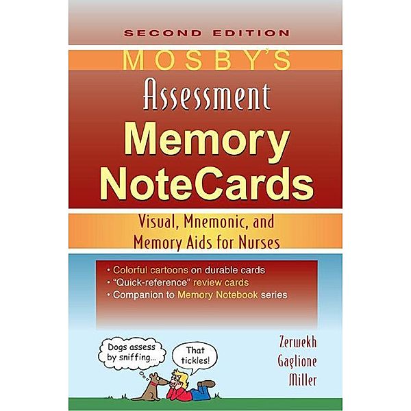Mosby's Assessment Memory NoteCards, JoAnn Zerwekh, Jo Carol Claborn