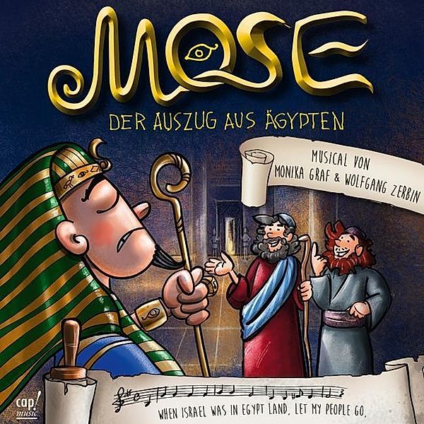 Mose - Der Auszug aus Ägypten, Audio-CD, Monika Graf, Wolfgang Zerbin