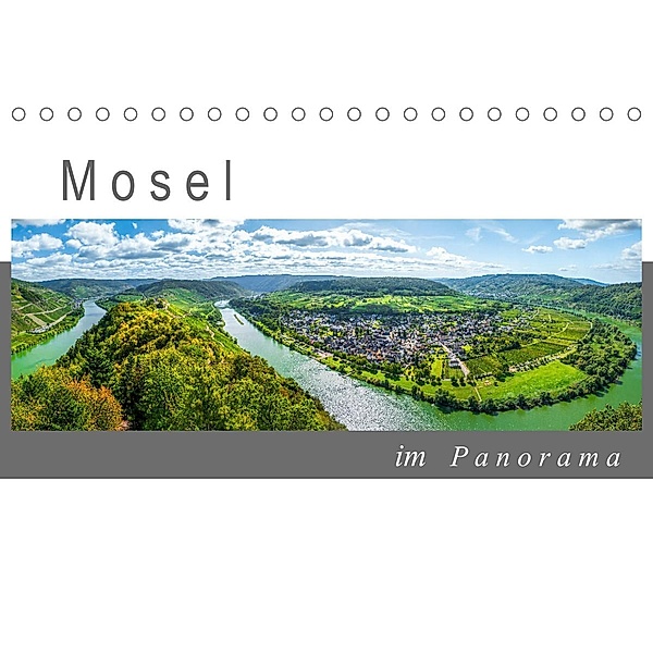 Mosel im Panorama (Tischkalender 2023 DIN A5 quer), Jürgen Feuerer