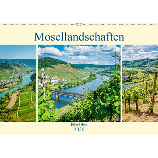 Mosellandschaften (Wandkalender 2020 DIN A2 quer), Erhard Hess