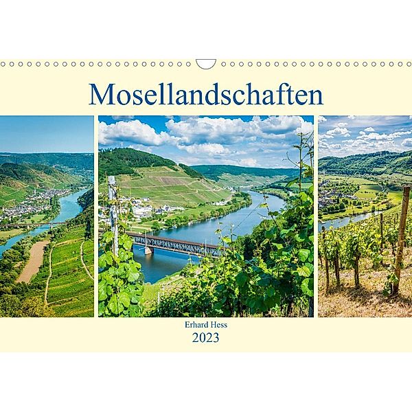 Mosellandschaften (Wandkalender 2023 DIN A3 quer), Erhard Hess