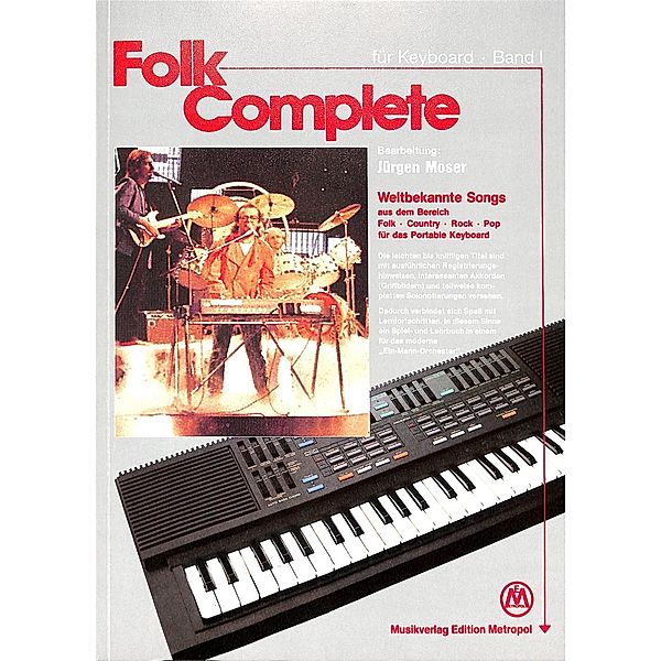 Moser, J: Folk Complete für Keyboard, Jürgen Moser