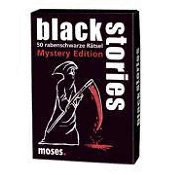 moses black stories - Mystery Edition, Gesellschaftsspiel, Holger Bösch