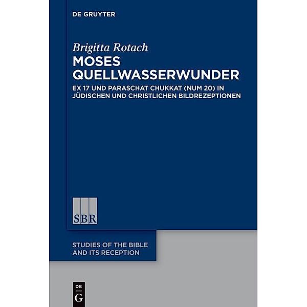 Moses Quellwasserwunder / Studies of the Bible and Its Reception Bd.18, Brigitta Rotach