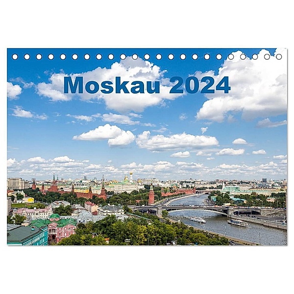 Moskau 2024 (Tischkalender 2024 DIN A5 quer), CALVENDO Monatskalender, Andreas Weber - ArtOnPicture