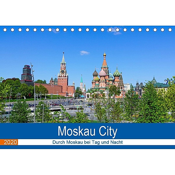 Moskau City (Tischkalender 2020 DIN A5 quer), Markus Nawrocki