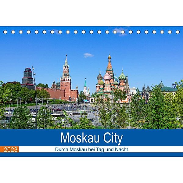 Moskau City (Tischkalender 2023 DIN A5 quer), Markus Nawrocki