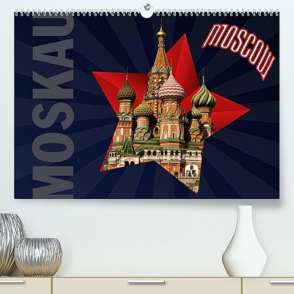 Moskau - Moscow (Premium, hochwertiger DIN A2 Wandkalender 2023, Kunstdruck in Hochglanz), Hermann Koch