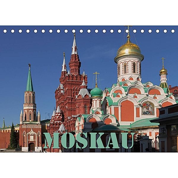 Moskau (Tischkalender 2023 DIN A5 quer), Hubertus Blume