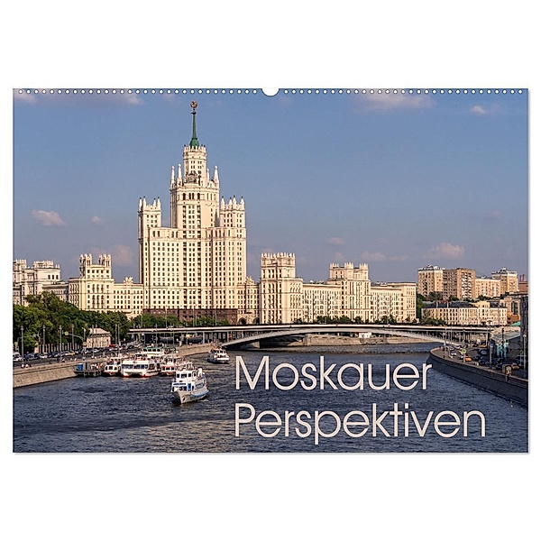 Moskauer Perspektiven (Wandkalender 2024 DIN A2 quer), CALVENDO Monatskalender, Berlin, Andreas Schön