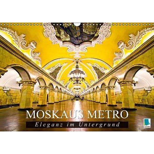 Moskaus Metros: Eleganz im Untergrund (Wandkalender 2015 DIN A3 quer), Calvendo
