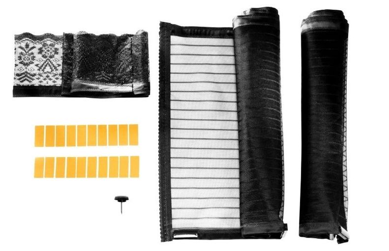 Moskitonetz mit Magnetverschluss Farbe: schwarz | Weltbild.de