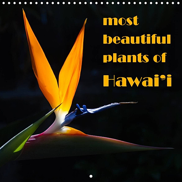 most beautiful plants of Hawai'i (Wall Calendar 2023 300 × 300 mm Square), Rudolf Friederich