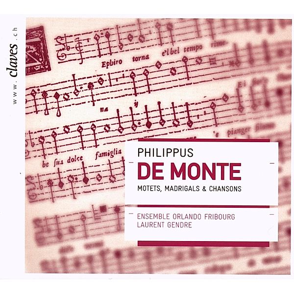 Motetten,Madrigale,Chansons, Gendre, Ens.Orlando Fribourg