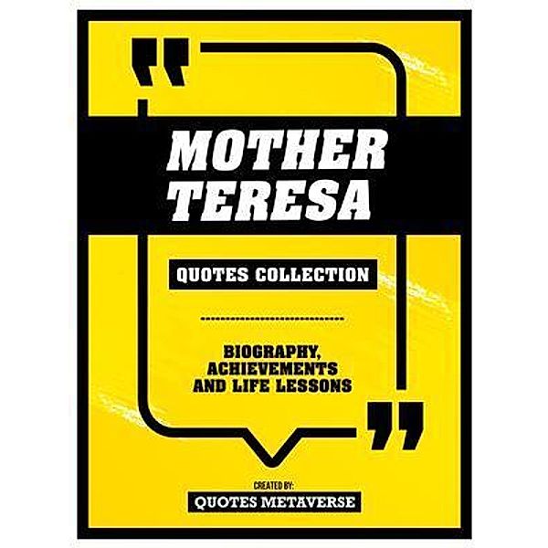 Mother Teresa - Quotes Collection, Quotes Metaverse