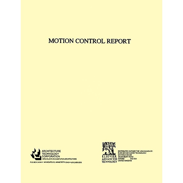 Motion Control Report, Architecture Technology Corpor