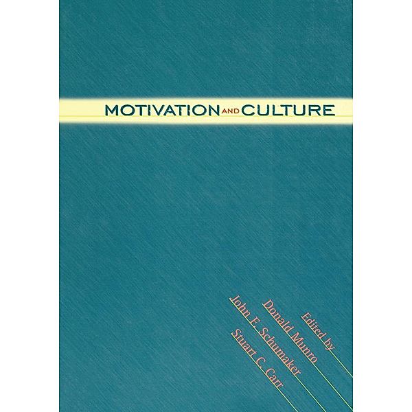 Motivation and Culture